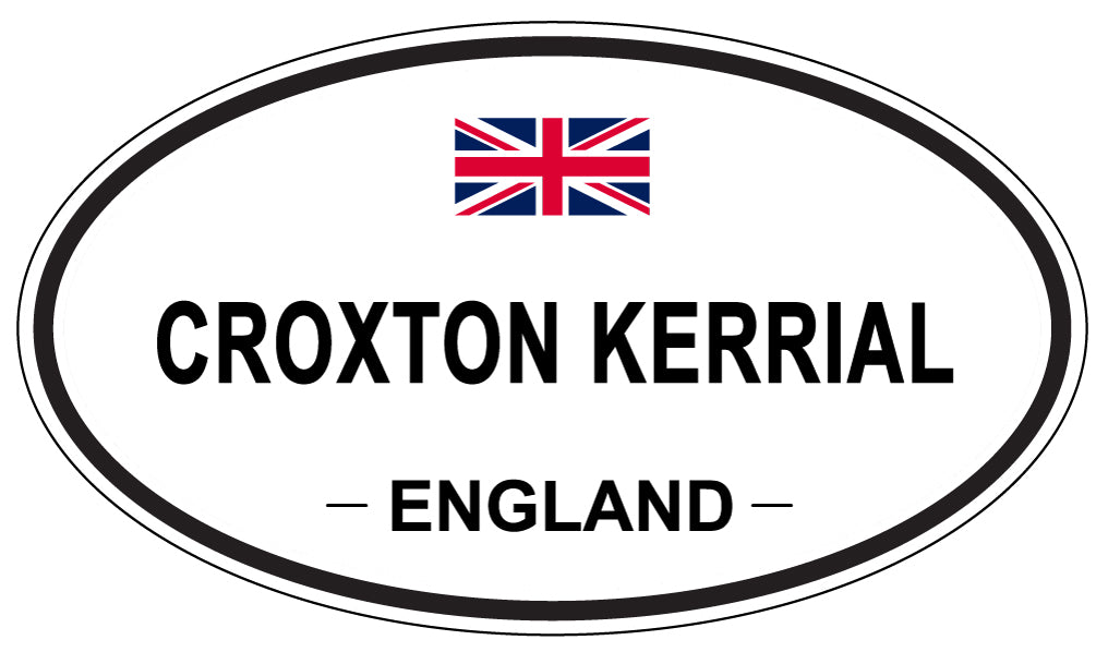CROXTON KERRIAL, England - Oval Magnet