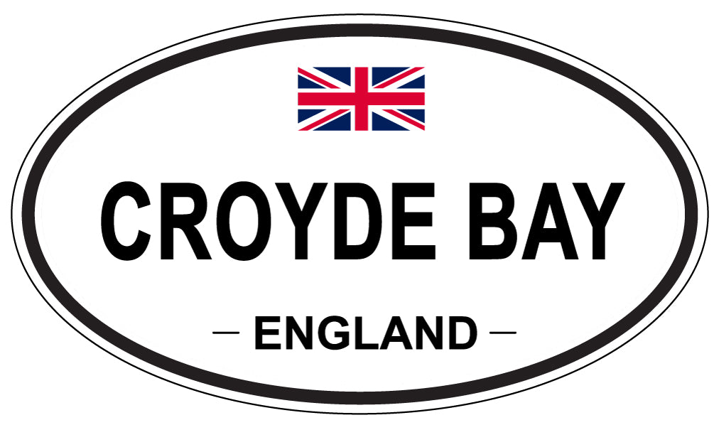 CROYDE BAY, England - Oval Magnet