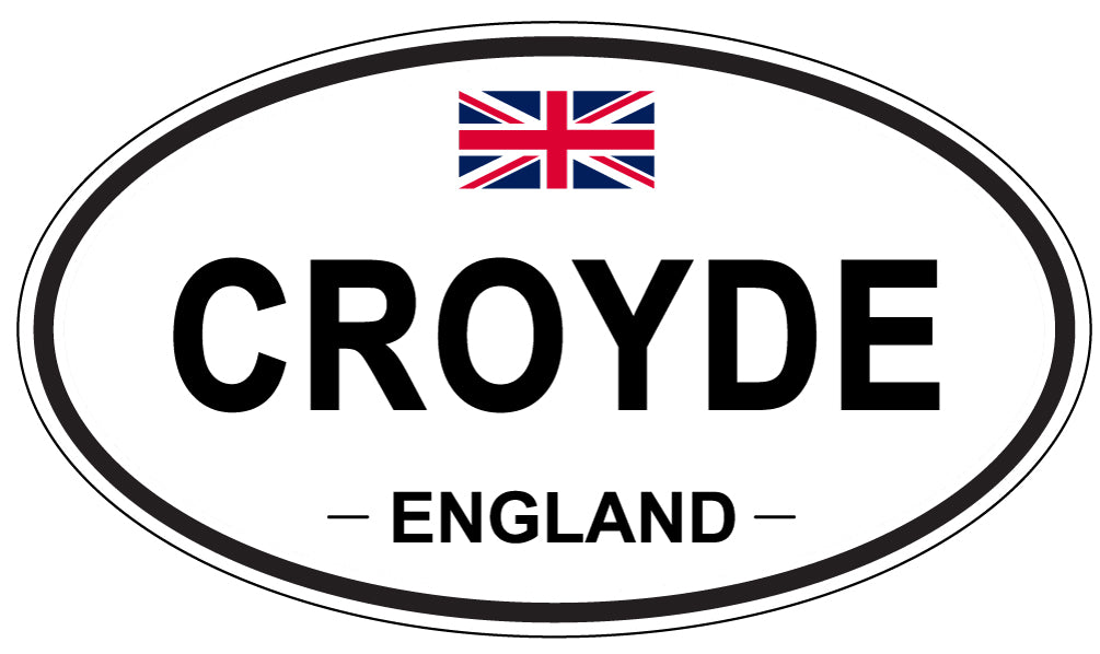 CROYDE, England - Oval Magnet