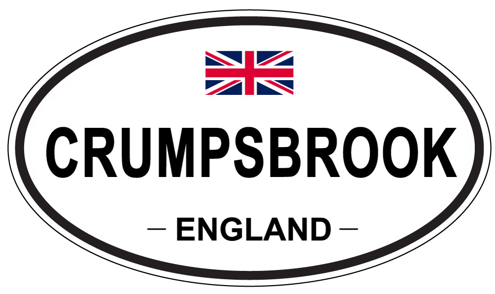 CRUMPSBROOK, England - Oval Magnet