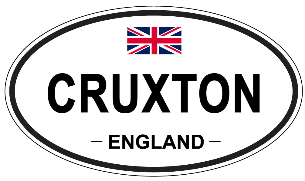 CRUXTON, England - Oval Magnet
