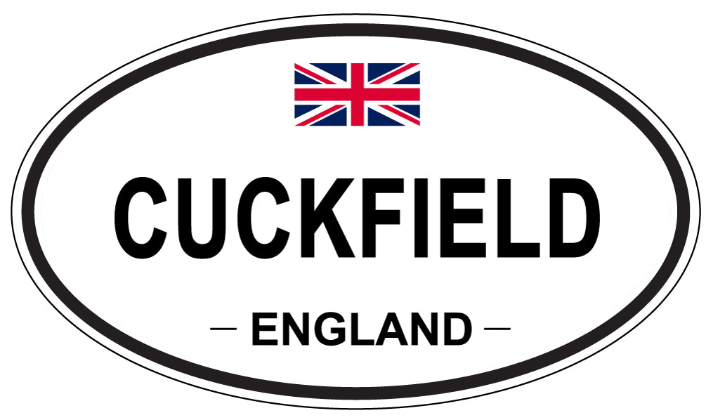 CUCKFIELD, England - Oval Magnet