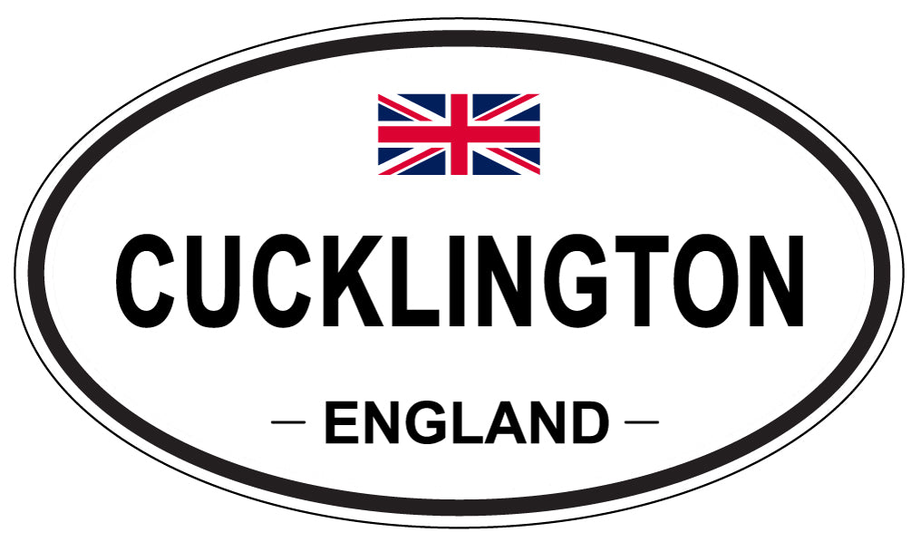 CUCKLINGTON, England - Oval Magnet