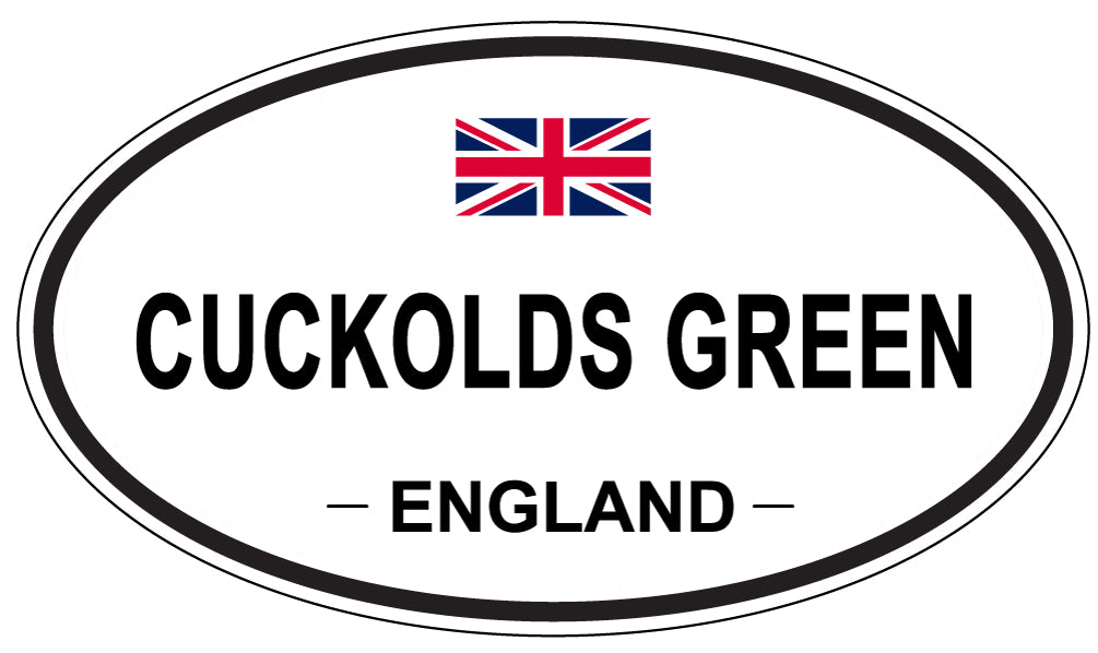 CUCKOLDS GREEN, England - Oval Magnet