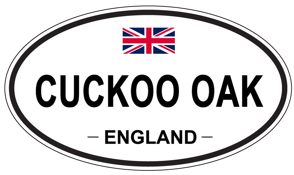 CUCKOO OAK, England - Oval Magnet