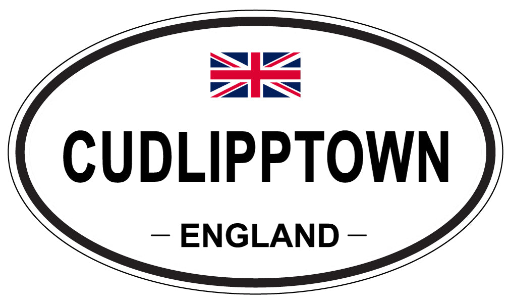 CUDLIPPTOWN, England - Oval Magnet