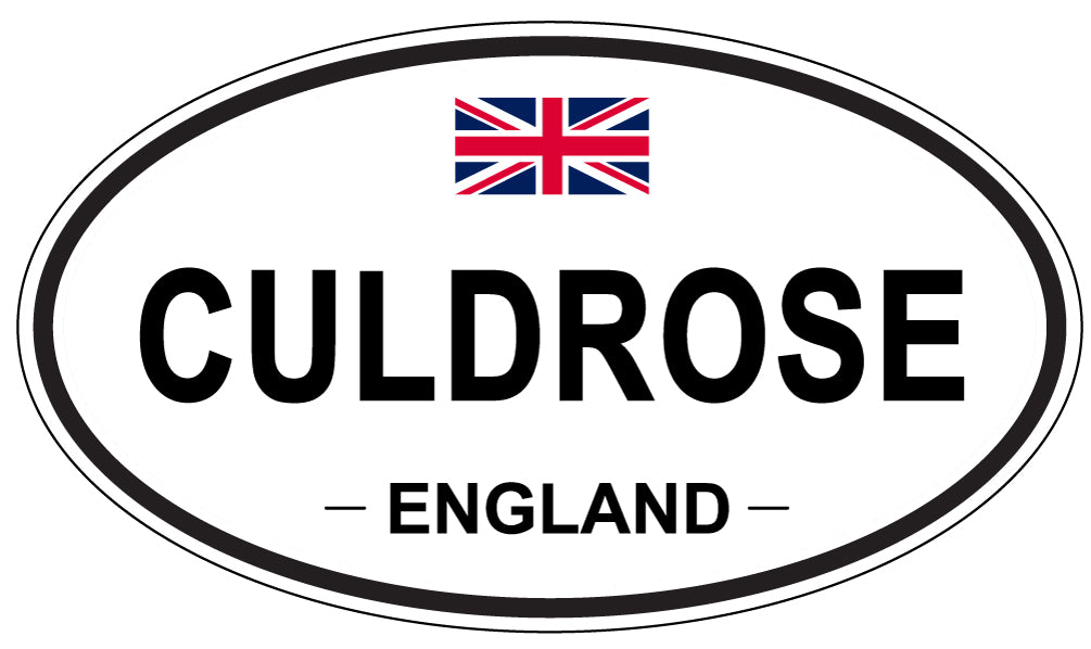 CULDROSE, England - Oval Magnet