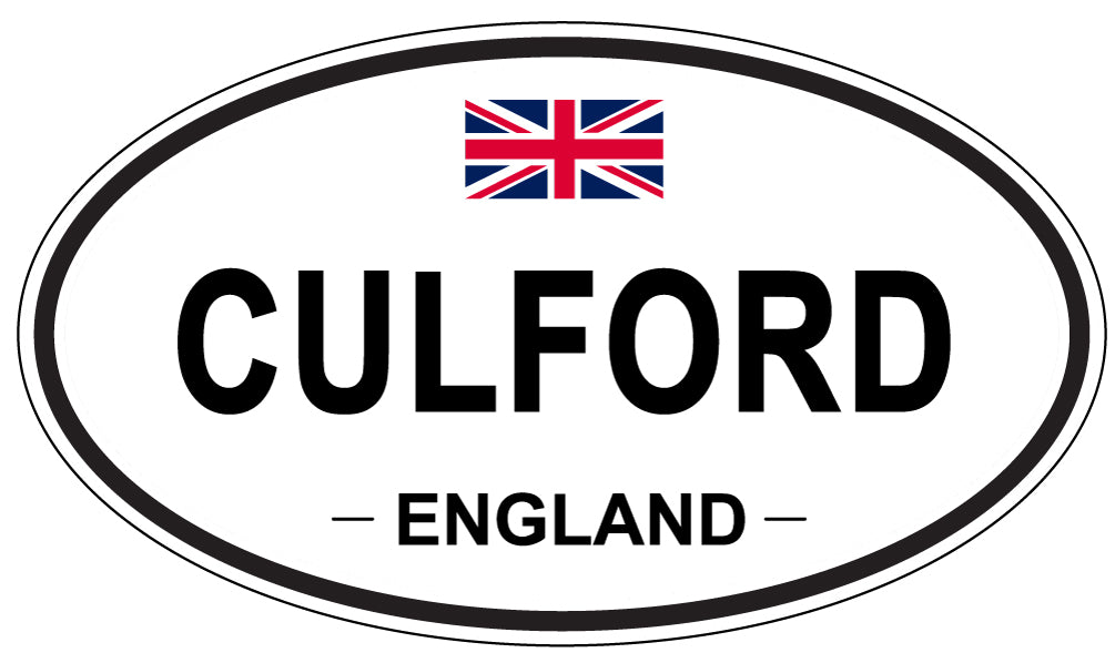 CULFORD, England - Oval Magnet