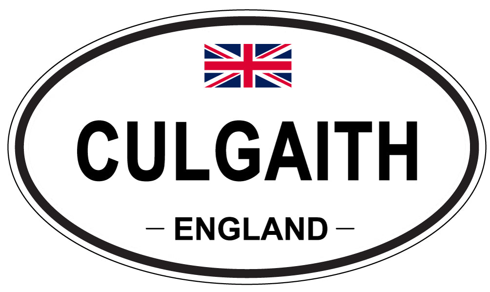 CULGAITH, England - Oval Magnet