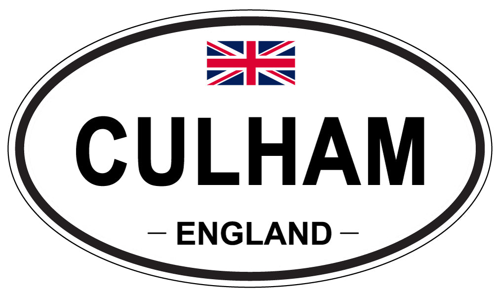 CULHAM, England - Oval Magnet