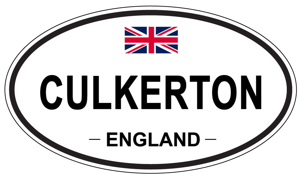 CULKERTON, England - Oval Magnet