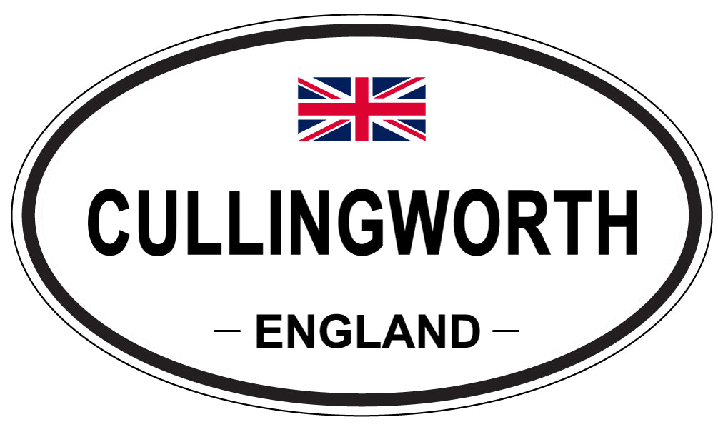 CULLINGWORTH, England - Oval Magnet