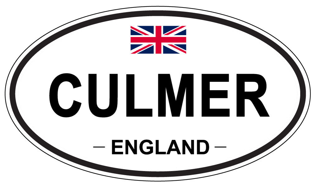 CULMER, England - Oval Magnet