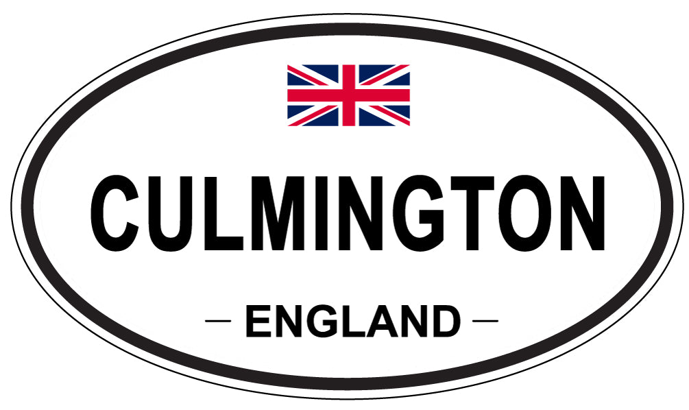 CULMINGTON, England - Oval Magnet