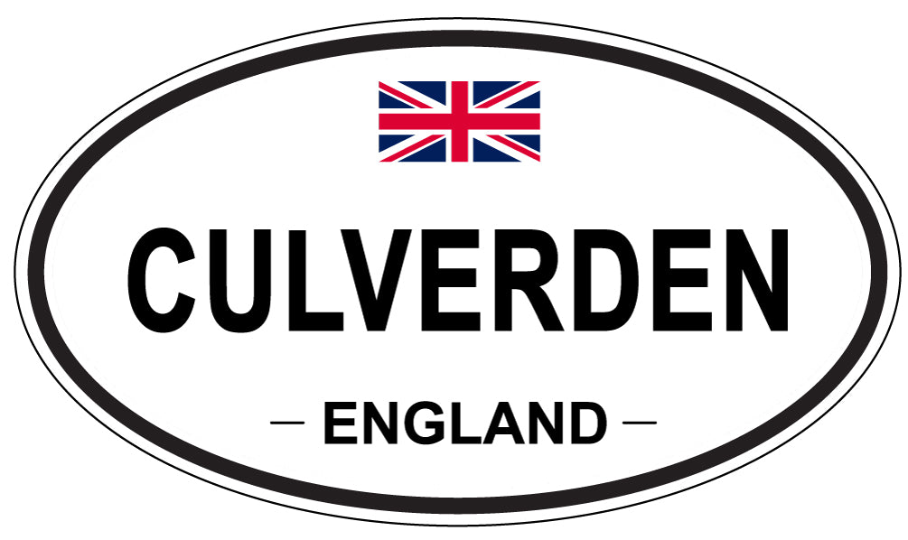 CULVERDEN, England - Oval Magnet