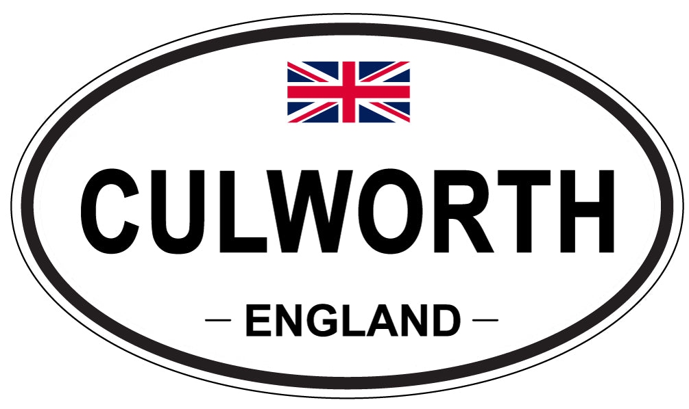 CULWORTH, England - Oval Magnet