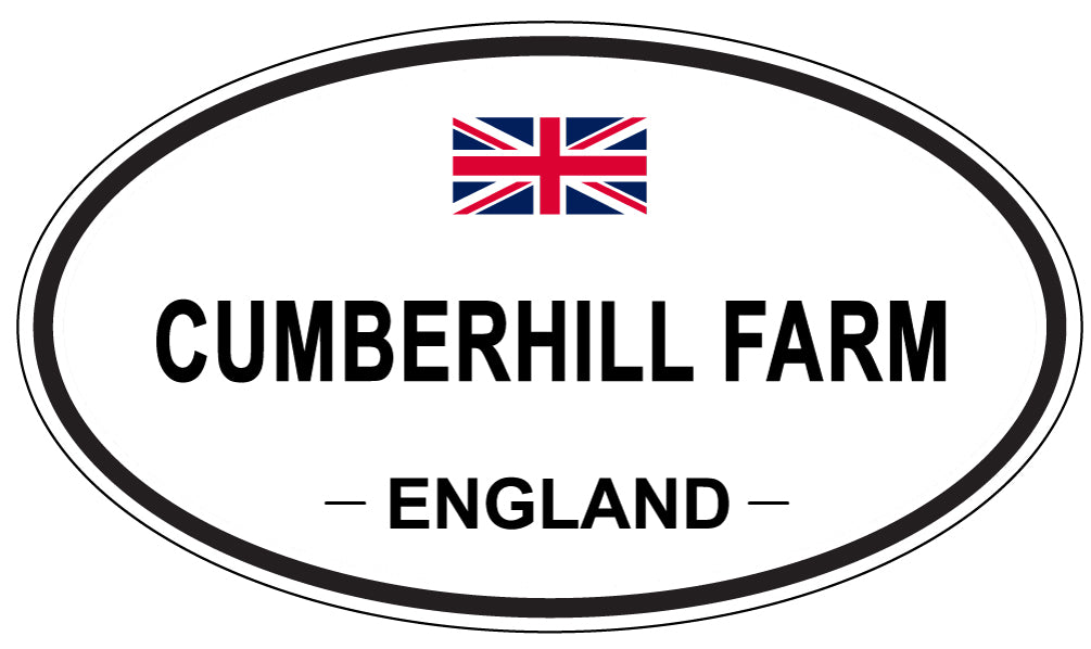 CUMBERHILL FARM, England - Oval Magnet
