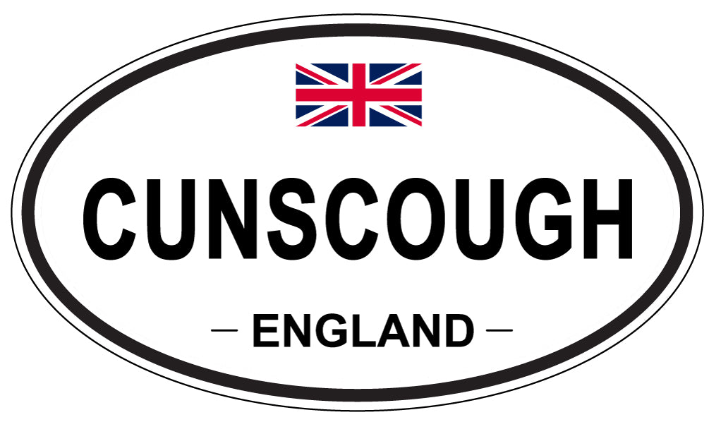 CUNSCOUGH, England - Oval Magnet