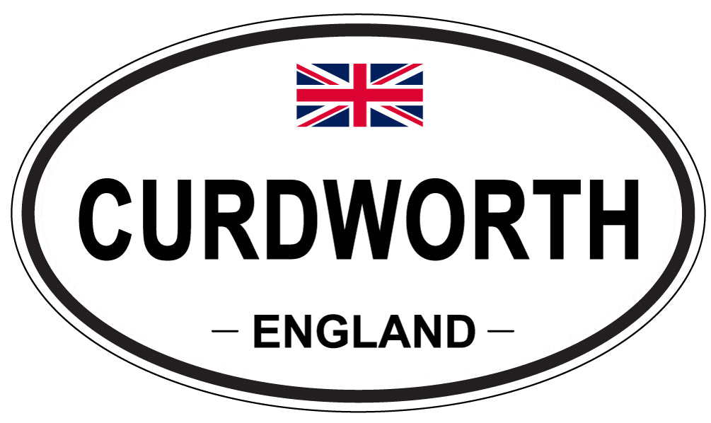 CURDWORTH, England - Oval Magnet