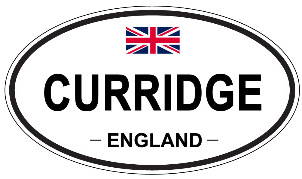 CURRIDGE, England - Oval Magnet