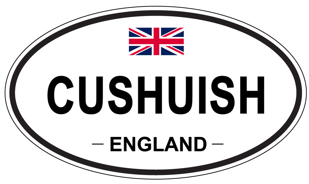 CUSHUISH, England - Oval Magnet
