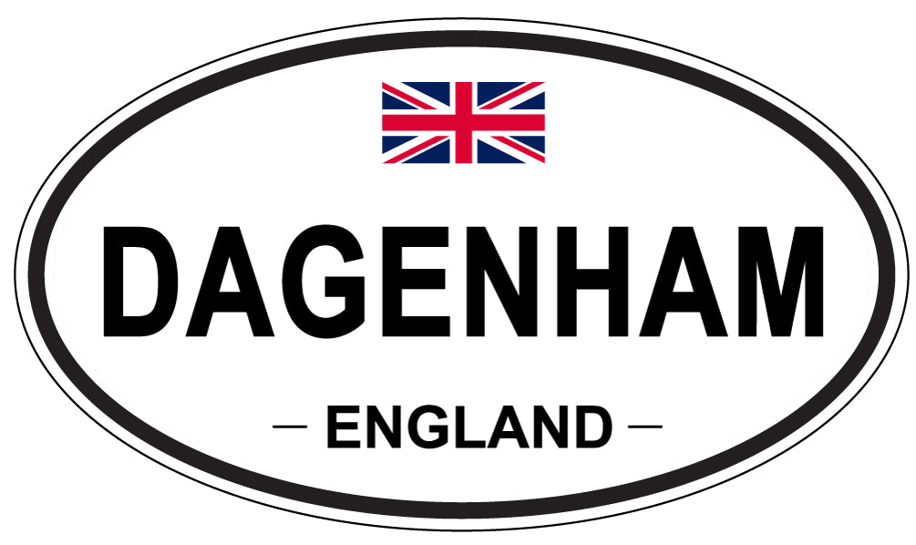 DAGENHAM, England - Oval Magnet