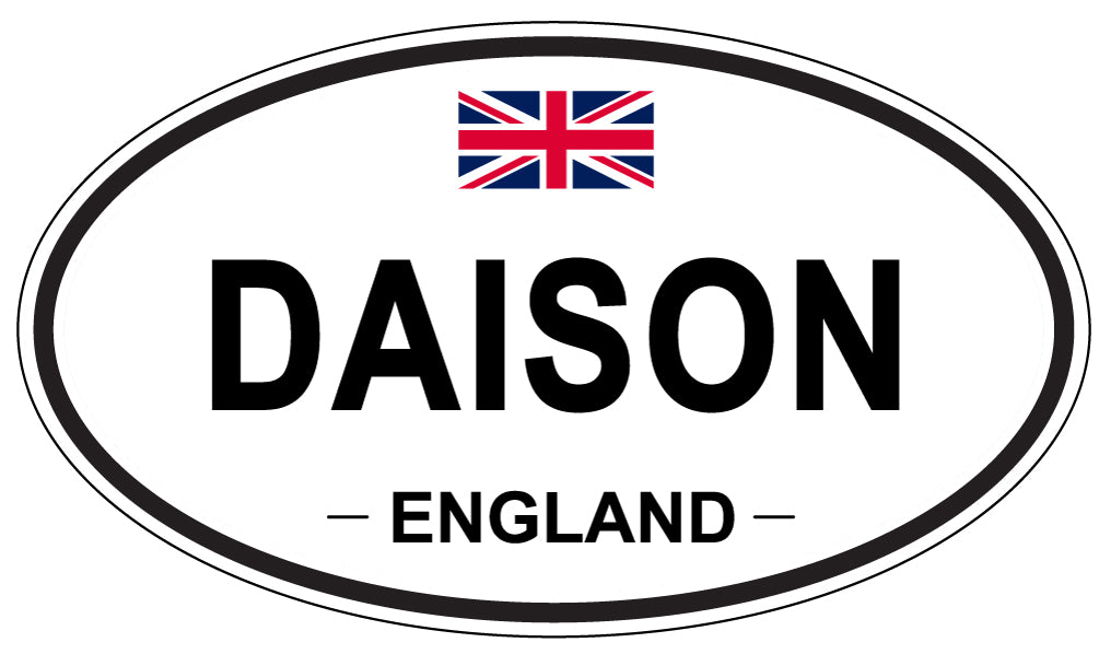 DAISON, England - Oval Magnet