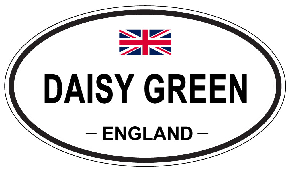 DAISY GREEN, England - Oval Magnet