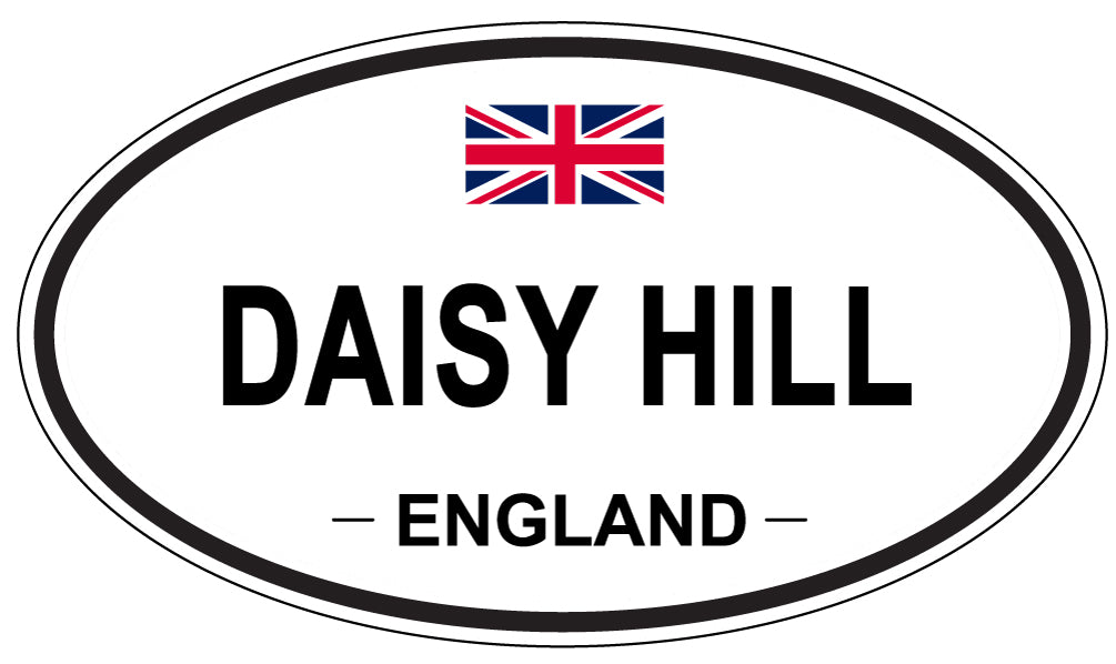 DAISY HILL, England - Oval Magnet