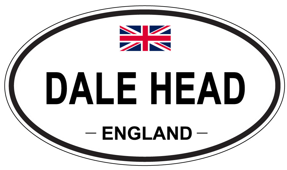 DALE HEAD, England - Oval Magnet