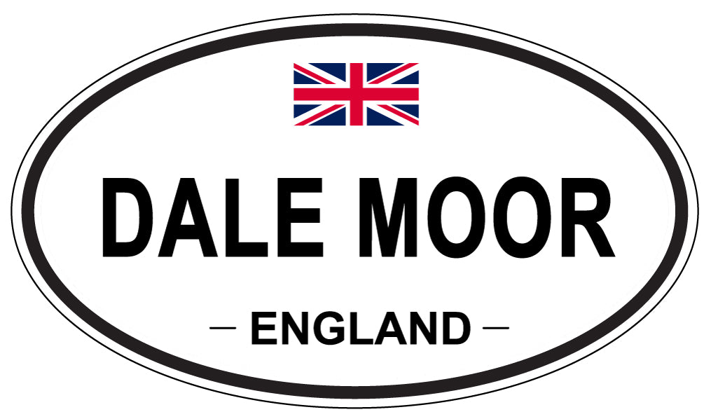 DALE MOOR, England - Oval Magnet