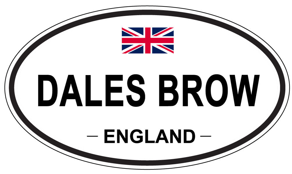 DALES BROW, England - Oval Magnet
