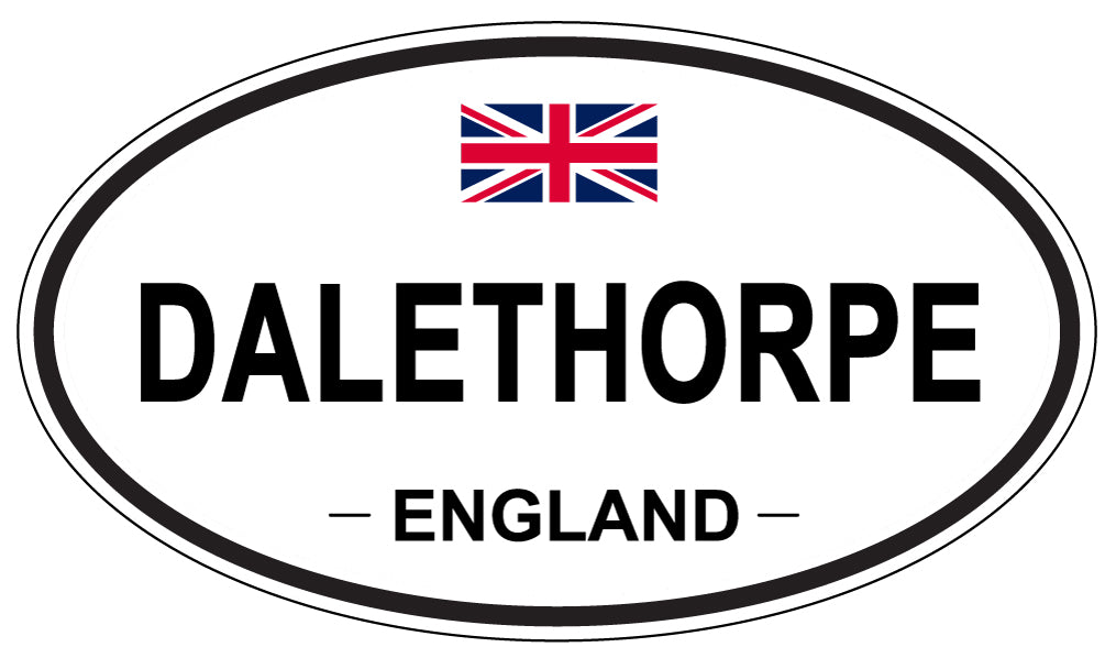 DALETHORPE, England - Oval Magnet