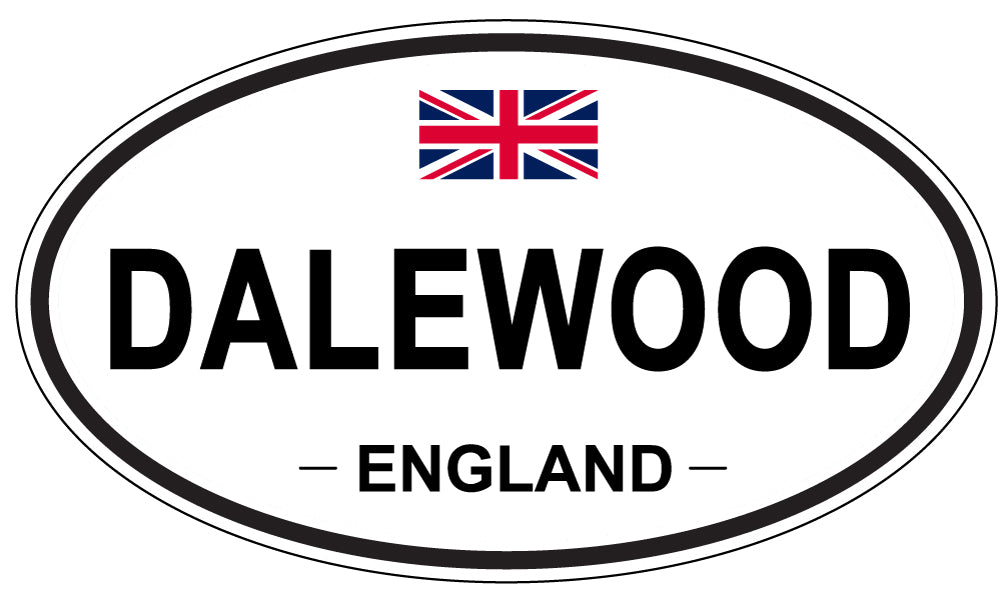 DALEWOOD, England - Oval Magnet