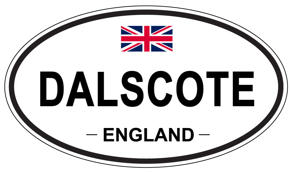 DALSCOTE, England - Oval Magnet