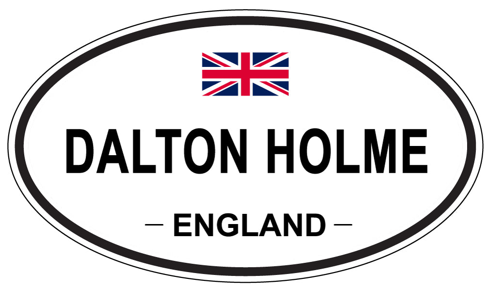 DALTON HOLME, England - Oval Magnet