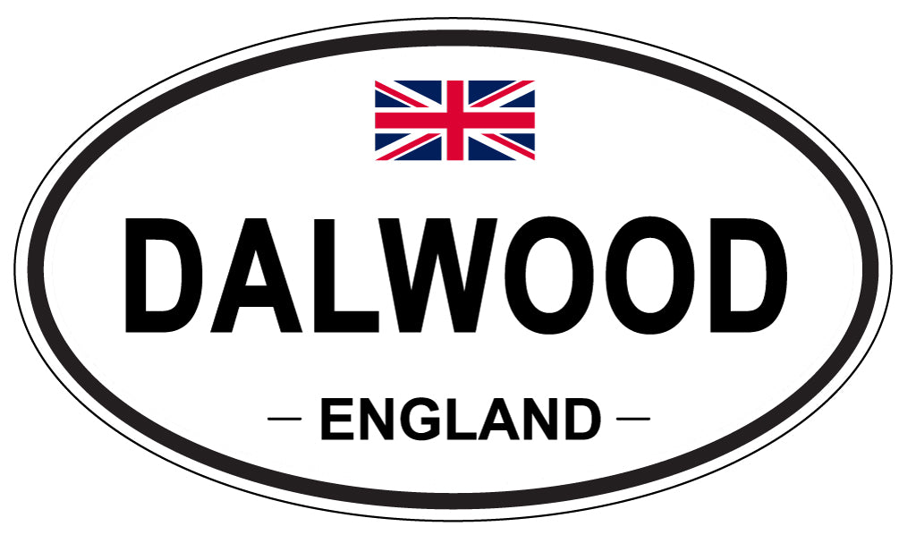 DALWOOD, England - Oval Magnet