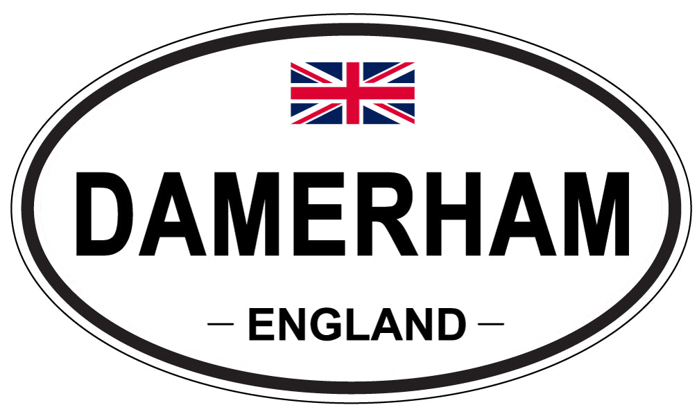 DAMERHAM, England - Oval Magnet