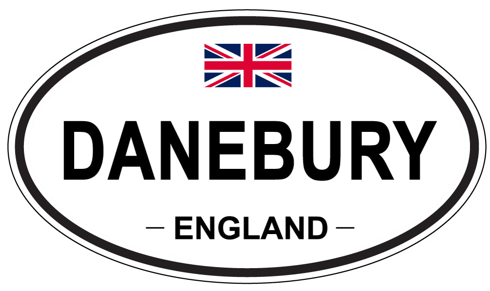DANEBURY, England - Oval Magnet
