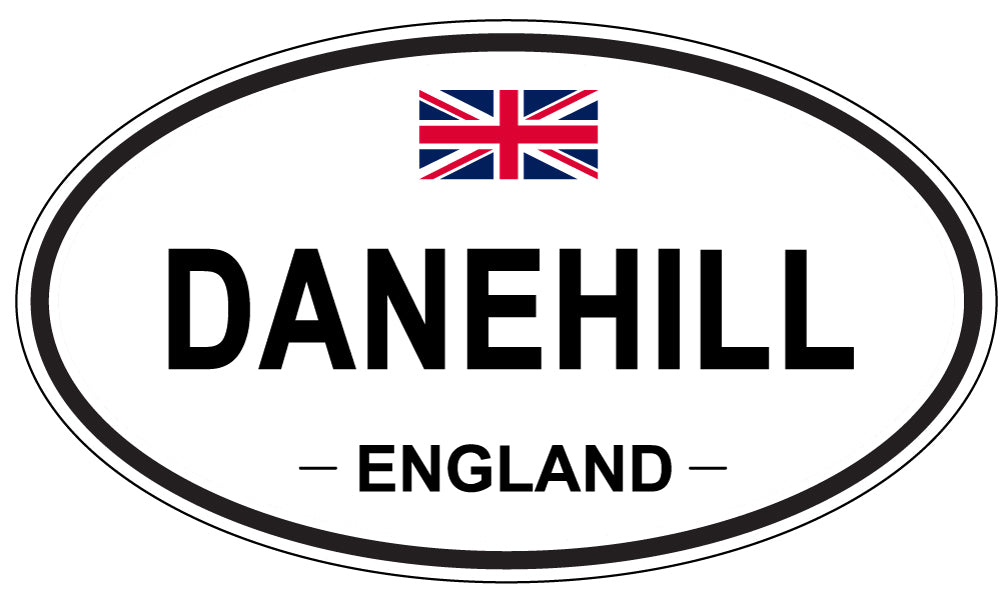 DANEHILL, ENGLAND - Oval Sticker