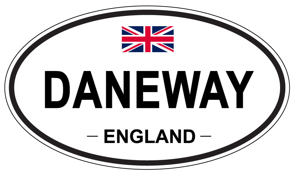 DANEWAY, England - Oval Magnet