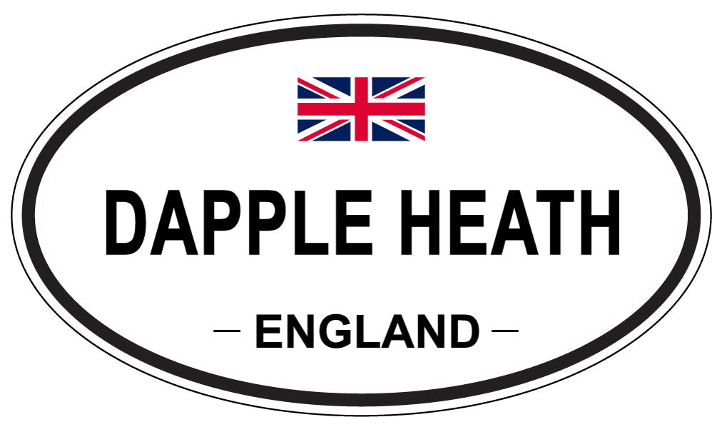 DAPPLE HEATH, England - Oval Magnet