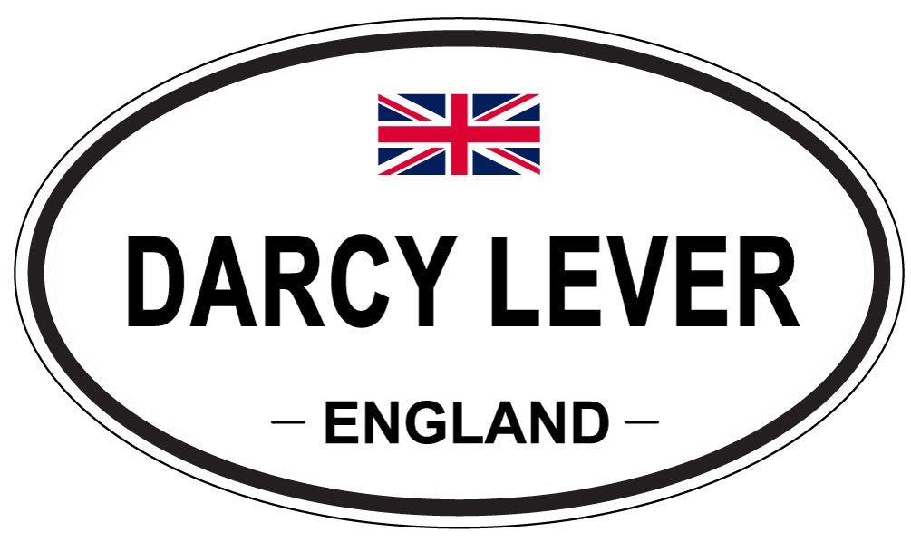 DARCY LEVER, England - Oval Magnet