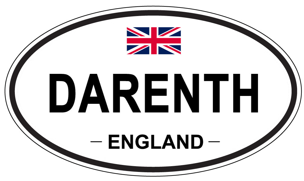 DARENTH, England - Oval Magnet