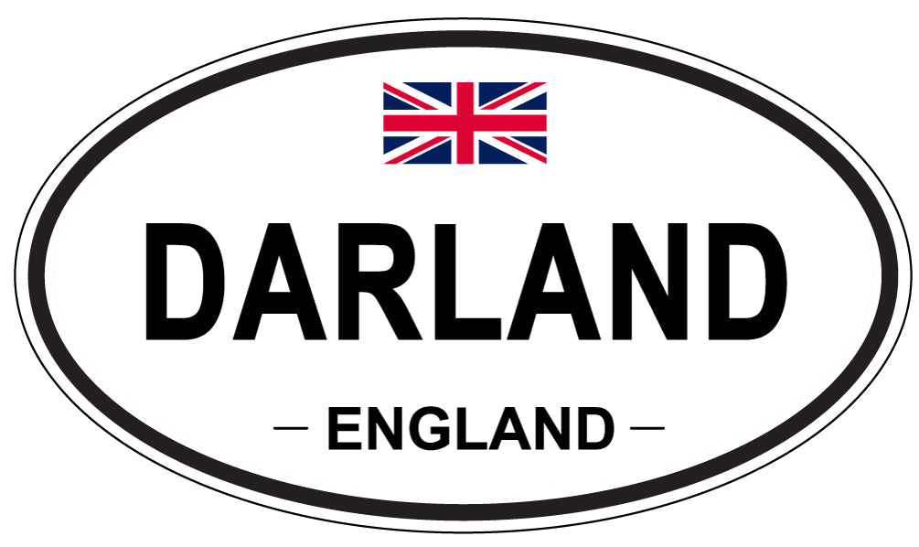 DARLAND, England - Oval Magnet