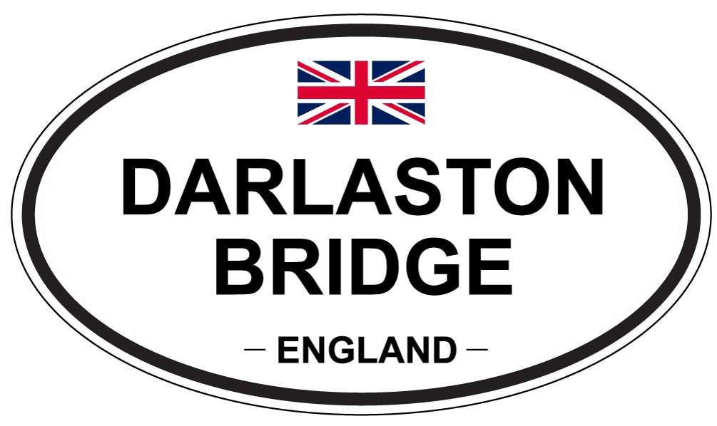 DARLASTON BRIDGE, England - Oval Magnet