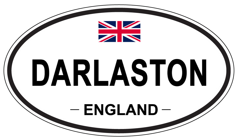 DARLASTON, England - Oval Magnet