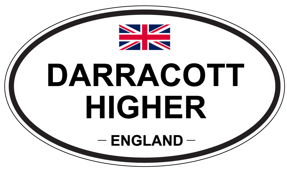 DARRACOTT HIGHER, England - Oval Magnet