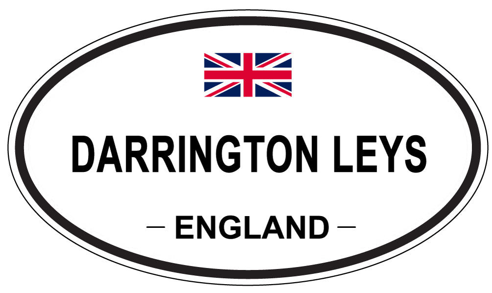DARRINGTON LEYS, England - Oval Magnet