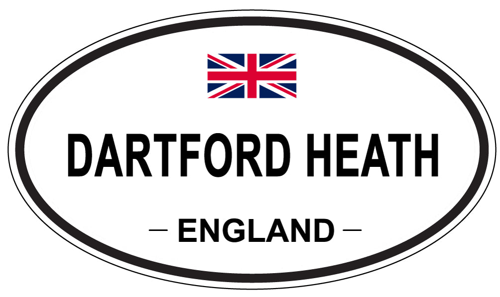 DARTFORD HEATH, England - Oval Magnet